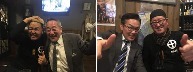 鶴丸高校の後輩・宇都参議院議員の事務所を訪問