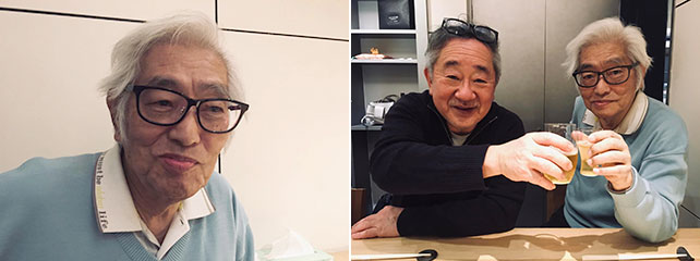 富田達洋副会長の75歳の誕生日