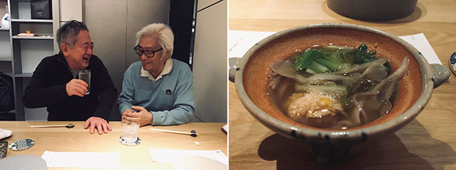 富田達洋副会長の75歳の誕生日