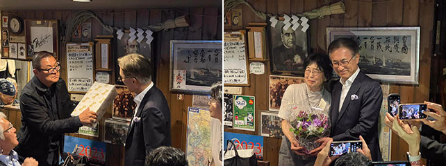 SONY吉田会長の経団連副会長就任祝い